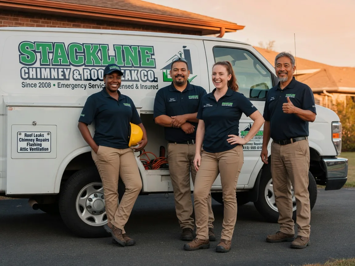 Chimney flashing repair company in Salter Path, NC
